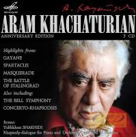 WYCOFANE    Khachaturian: Anniversary Edition - m.in. Gayane, Spartacus, Masquerade, The Bell Symphony, Concerto-Rhapsodies, ...